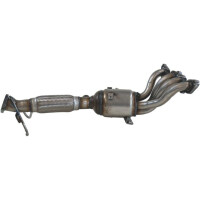Catalytic converter Cat. Euro 4 with BOSAL attachments for FORD FOCUS II