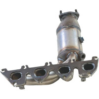 Catalytic converter Cat. Euro 5 with BOSAL attachments for SKODA FABIA II
