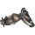 Catalytic converter Cat. Euro 6 with BOSAL attachments for NISSAN NOTE