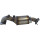 Catalytic converter Cat. Euro 5 with BOSAL attachments for SKODA OCTAVIA II