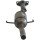 Catalytic converter Cat. Euro 5 with BOSAL attachments for MITSUBISHI COLT VI