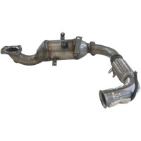 Catalytic converter Cat. Euro 6 with BOSAL attachments for FORD FIESTA VII