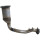 Catalytic converter Cat. Euro 5 with BOSAL attachments for CITROËN C3 II