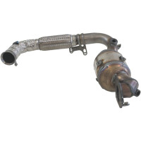 Catalytic converter Cat. Euro 6 with BOSAL attachments for FORD FIESTA VII