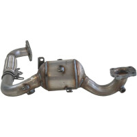Catalytic converter Cat. Euro 6 with BOSAL attachments for FORD FOCUS III