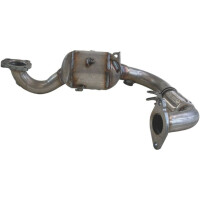 Catalytic converter Cat. Euro 6 with BOSAL attachments for FORD FOCUS III