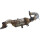Catalytic converter Cat. Euro 6 with BOSAL attachments for FORD FOCUS III