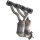 Catalytic converter Cat. Euro 4 with BOSAL attachments for BMW 1 Series