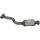 Catalytic converter Cat. Euro 4 with BOSAL attachments for NISSAN QASHQAI I