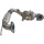 Catalytic converter Cat. Euro 5 with BOSAL attachments for FORD FIESTA VI