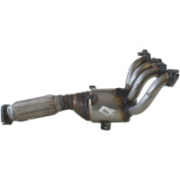 Catalytic converter Cat. Euro 6 with BOSAL attachments for FORD FIESTA VI