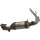Catalytic converter Cat. Euro 5 with BOSAL attachments for SEAT IBIZA IV