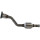 Catalytic converter Cat. Euro 4 with BOSAL attachments for RENAULT CLIO II