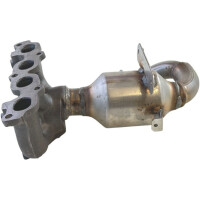 Catalytic converter Cat. Euro 4 with BOSAL attachments for FORD FIESTA V