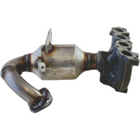 Catalytic converter Cat. Euro 4 with BOSAL attachments for FORD FIESTA V