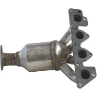 Katalysator Kat. Euro 3 mit Anbauteilen BOSAL für u.a. OPEL ASTRA G Stufenheck