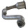 Catalytic converter Cat. Euro 3 with BOSAL attachments for PEUGEOT 307