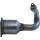 Catalytic converter Cat. Euro 3 with BOSAL attachments for CITROËN SAXO