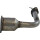 Catalytic converter Cat. Euro 3 with BOSAL attachments for PEUGEOT 206 hatchback