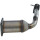 Catalytic converter Cat. Euro 4 with BOSAL attachments for PEUGEOT 206 hatchback