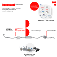 Catalytic converter Euro 3 BOSAL with attachments for SEAT LEON