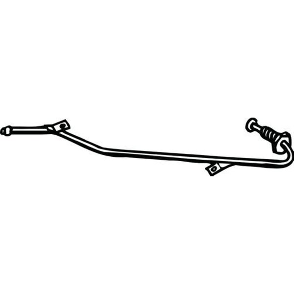 Pressure line pressure sensor soot/particulate filter BOSAL for CITROËN