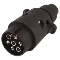 Anhängerstecker Adapter Anhängerkupplung 7 -Anschlüsse PVC BOSAL