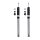 Shock Absorber set front gas pressure KYB for CHRYSLER CROSSFIRE and others
