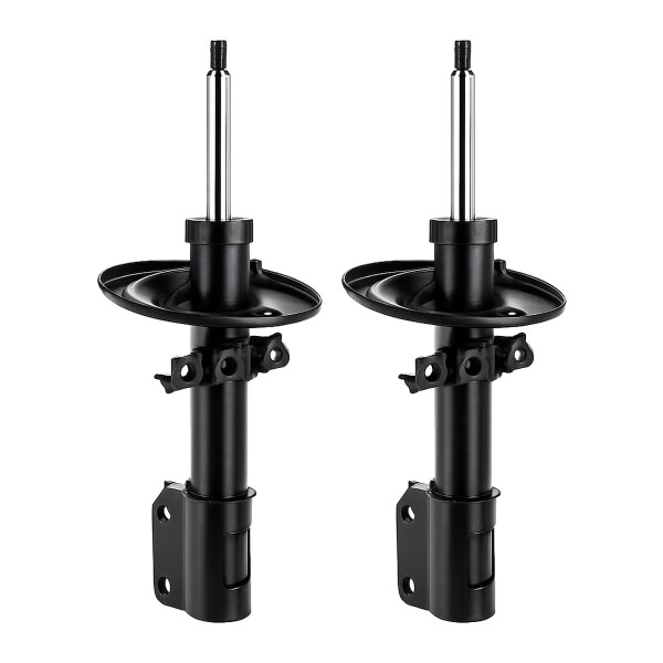 Shock absorber set front gas pressure strut KYB for RENAULT FLUENCE