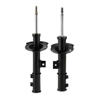 Shock absorber set front left right gas strut KYB for...