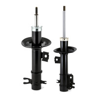 Shock absorber set front left right gas strut KYB for...