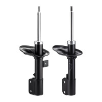 Shock absorber set front left right gas strut KYB for...