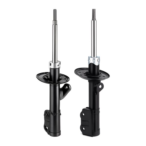 Shock Absorber set front axle gas pressure KYB IAM-Expertise for HONDA JAZZ