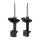 Shock absorber set front left/right gas strut KYB for e.g. SUBARU IMPREZA