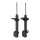 Shock absorber set rear left/right gas strut KYB for SUBARU LEGACY and others