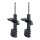 Shock absorber set front axle gas pressure strut KYB for e.g. FIAT MAREA