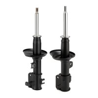 Shock absorber set front left right gas strut KYB for...