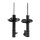 Shock absorber set front left right gas strut KYB for e.g. MAZDA 626
