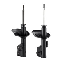 Shock absorber set front left right gas strut KYB for...