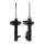 Shock Absorber set front axle gas pressure KYB IAM-Expertise for MAZDA 323