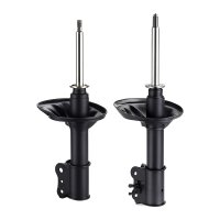 Shock absorber set front left right gas strut KYB for...