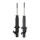 Shock absorber set front left/right gas pressure telescopic KYB for HONDA CIVIC
