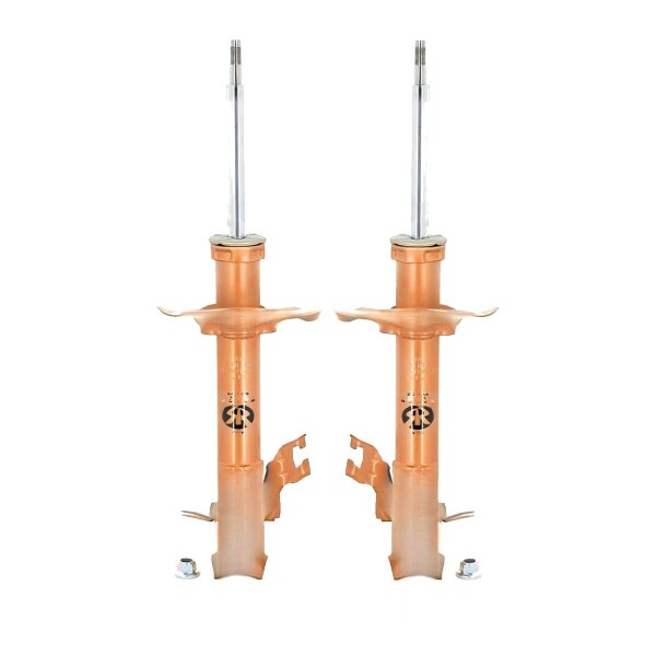 Shock Absorber set front axle gas pressure KYB for NISSAN ALMERA and others