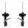 Shock Absorber set front axle gas pressure KYB for HONDA ELEMENT