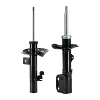 Shock absorber set front left right gas strut KYB for...