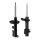 Shock Absorber set rear axle gas pressure KYB IAM-Expertise for TOYOTA CAMRY