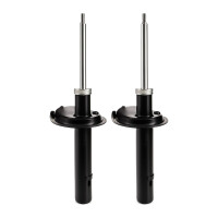 Shock absorber set front axle gas pressure strut KYB for...