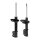 Shock Absorber set rear axle gas pressure KYB IAM-Expertise for TOYOTA CAMRY