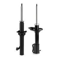 Shock absorber set front axle left right gas strut KYB...