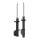 Shock absorber set rear left/right gas strut KYB for e.g. DAIHATSU CHARADE